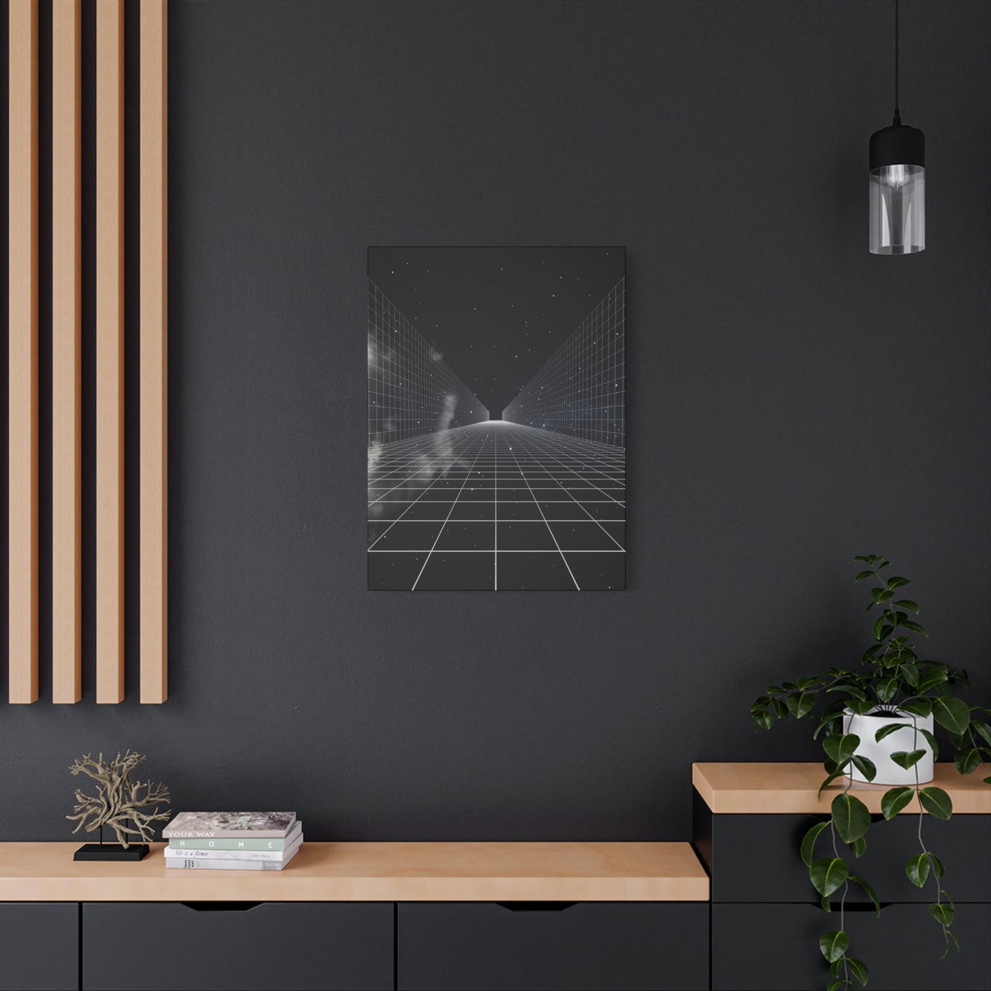Within Imagination in Night - Exclusive Canvas Art