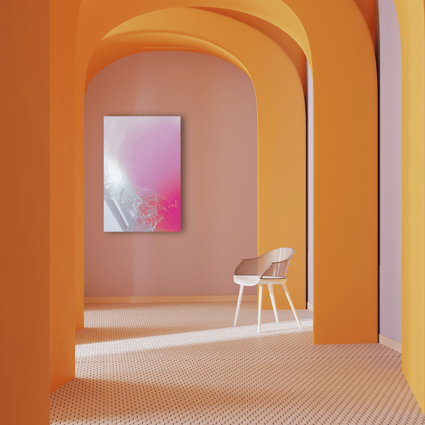 Narrow, Instagram Stories (Right Side of a Diptych) - Exclusive Art