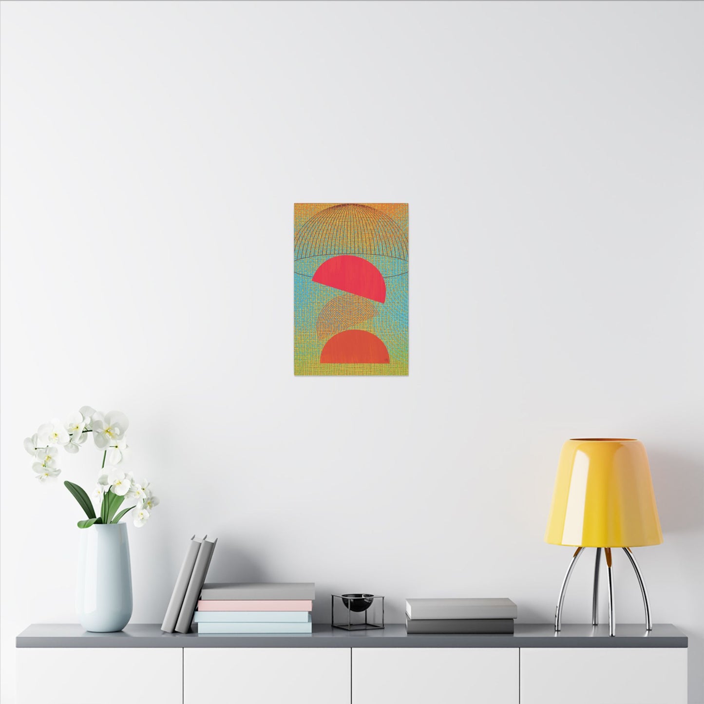 Canvas Art Print - Uruguay Fruits, Red
