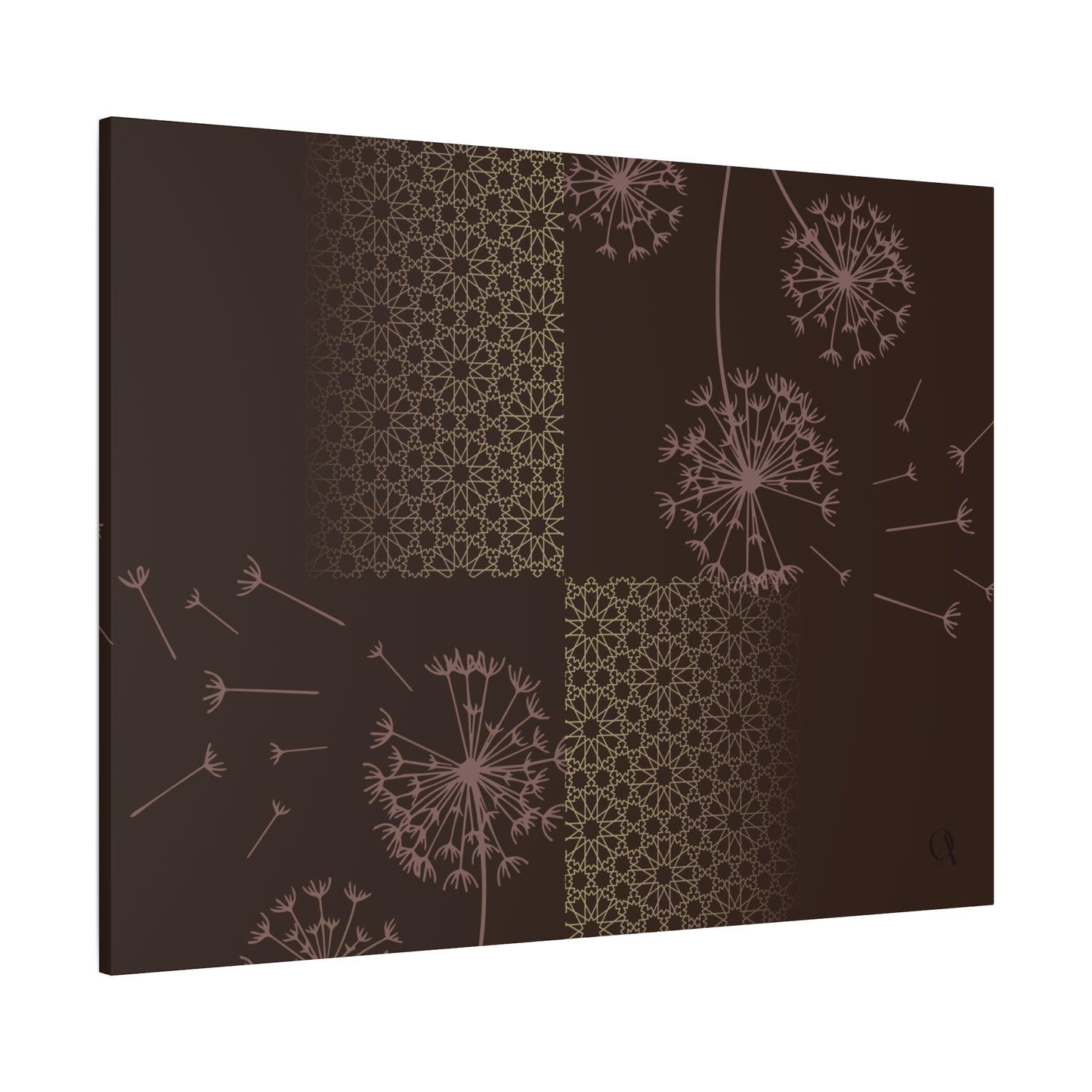 Colorful Brown Nature's Touch - Exclusive Canvas Art