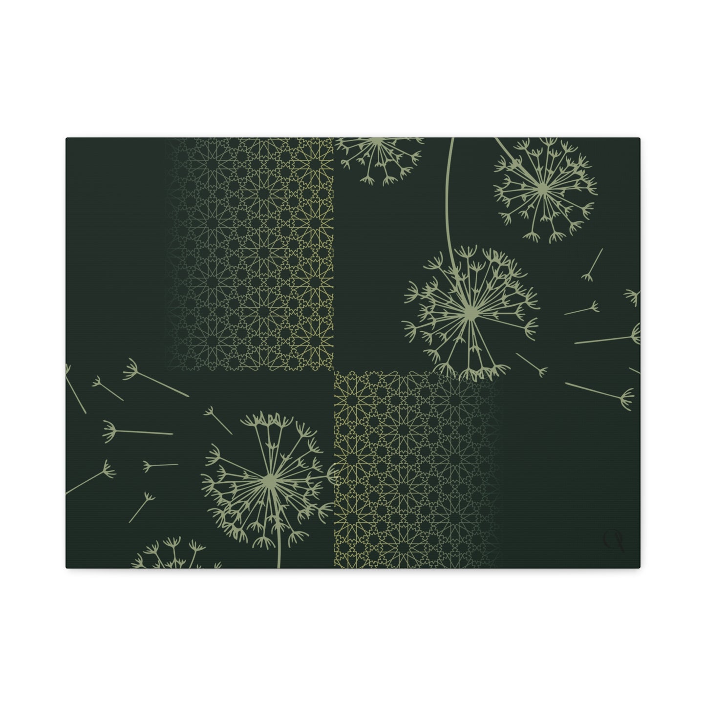 Colorful Green Nature's Recognition - Exclusive Canvas Art