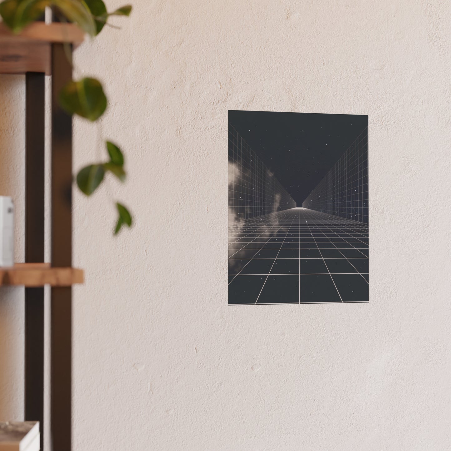 Within Imagination in Night - Poster