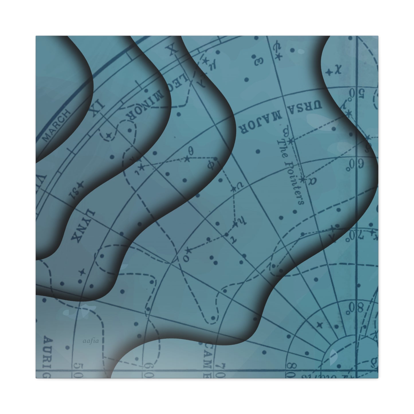 Mid-Blue (Heavens Weeping Series) - Exclusive Art