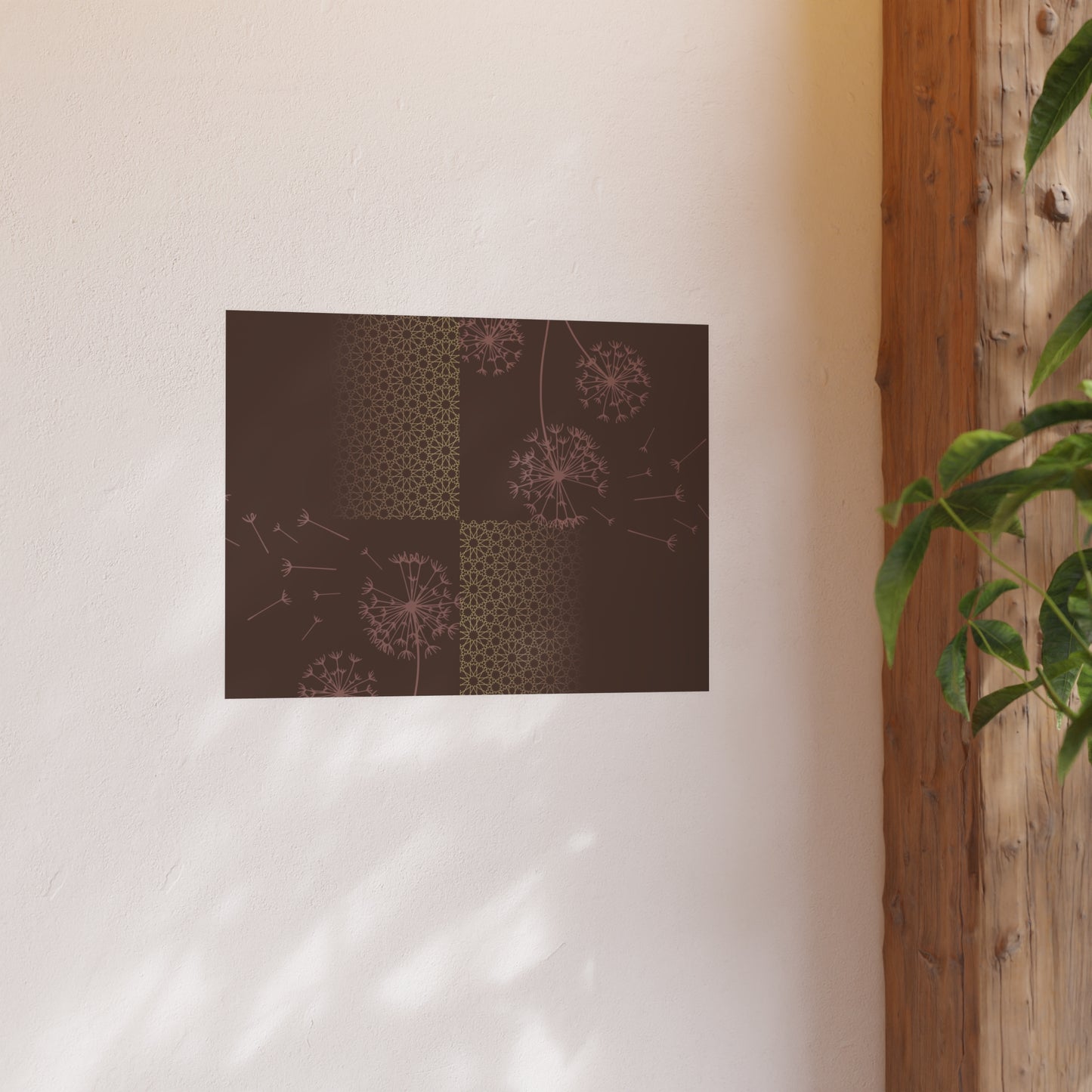 Colorful Brown Nature's Touch - Exclusive Art