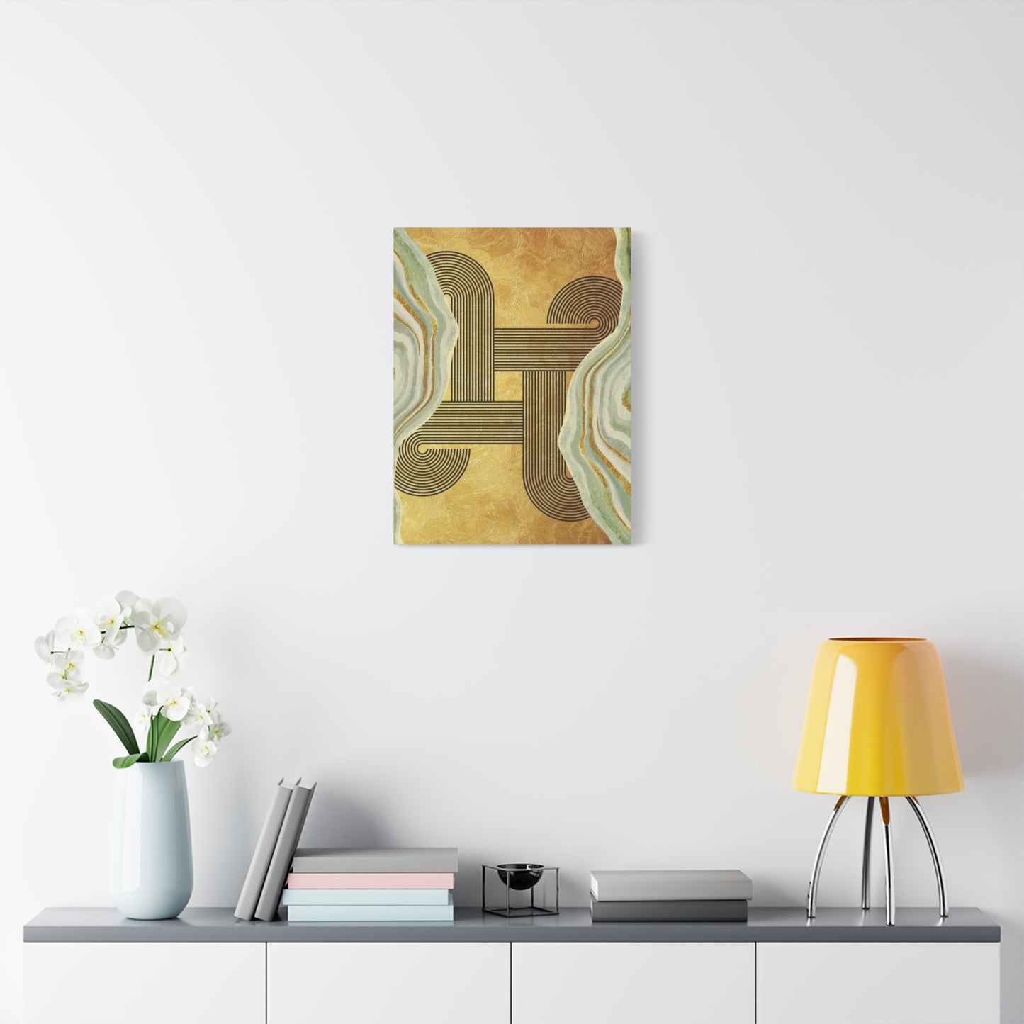 Of Thoughts and Feelings/4 Madhahib - Vertical Matte Canvas