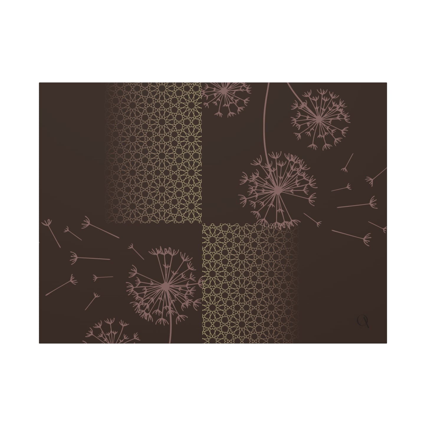 Colorful Brown Nature's Touch - Exclusive Canvas Art