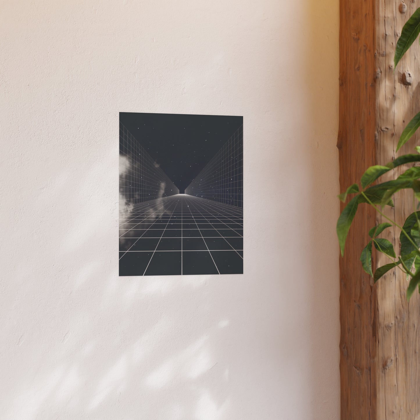 Within Imagination in Night - Poster