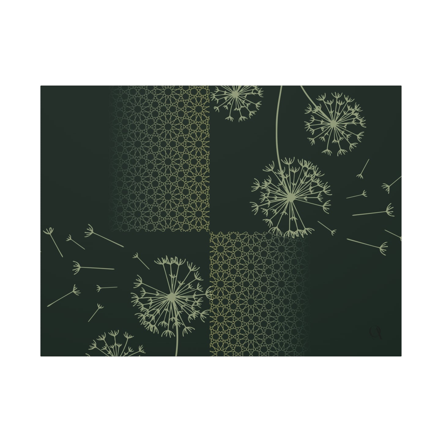 Colorful Green Nature's Recognition - Exclusive Canvas Art