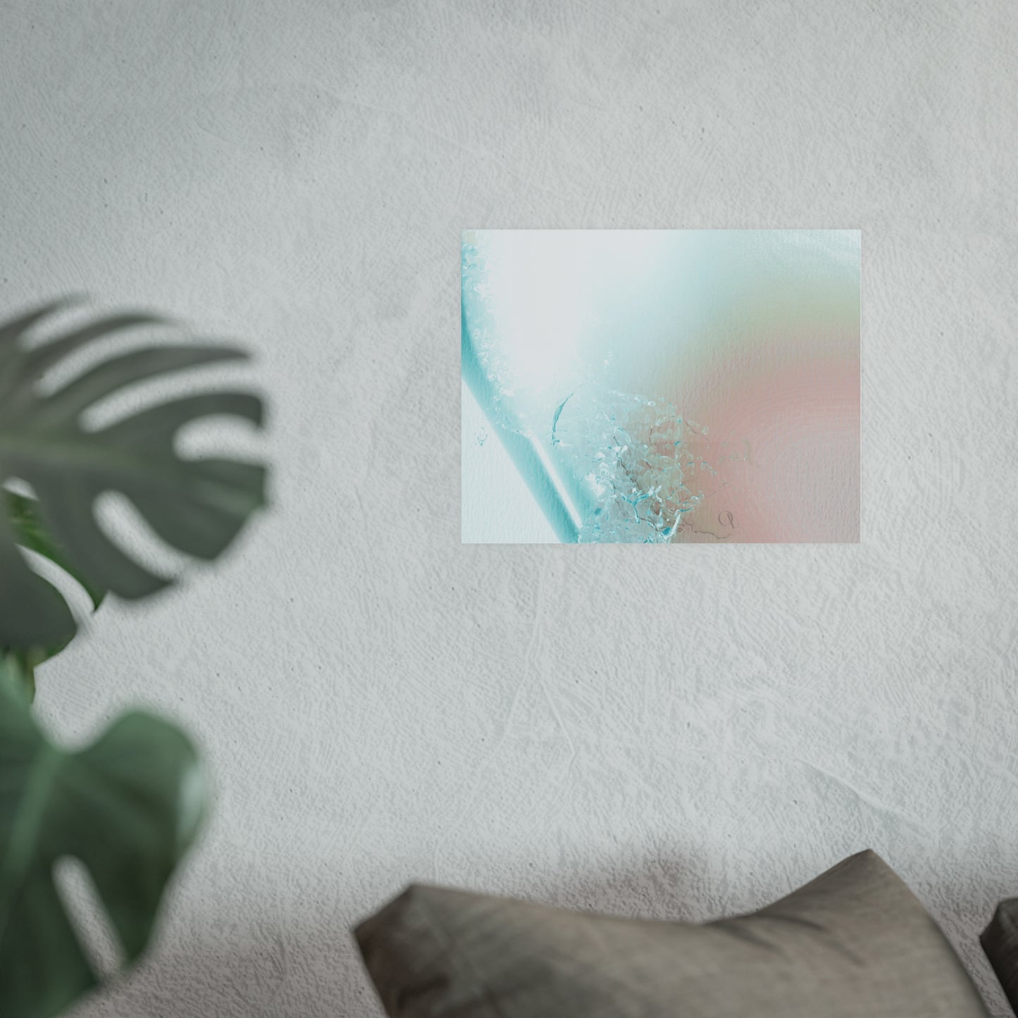 Warming Touch (Left Side of a Diptych (An Intentional Art Pair)) - Exclusive Art