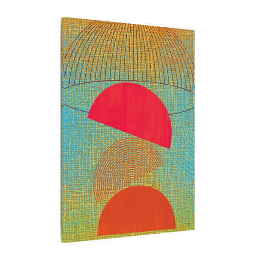 Canvas Art Print - Uruguay Fruits, Red