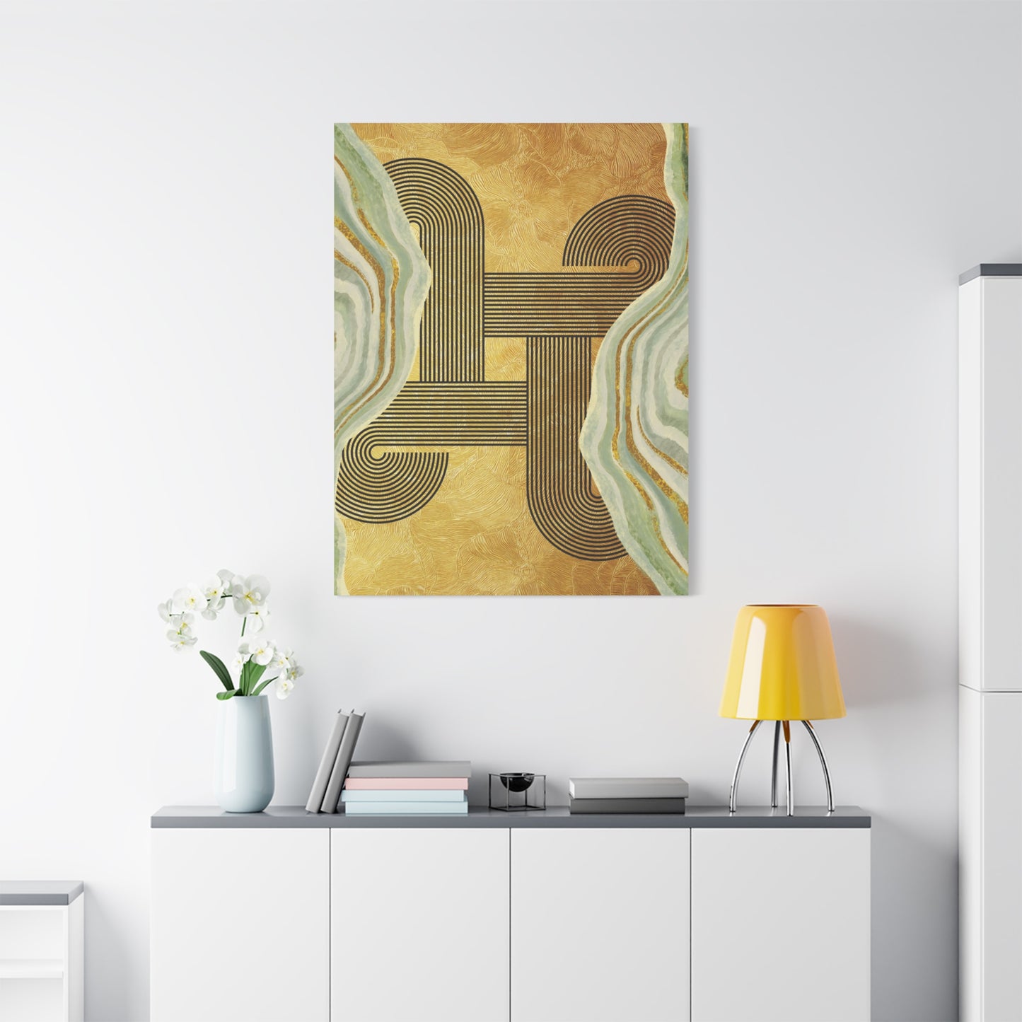 Of Thoughts and Feelings/4 Madhahib - Vertical Matte Canvas