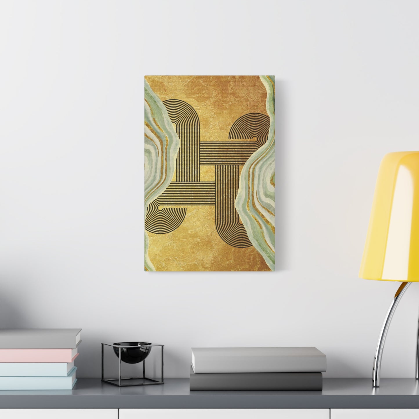 Of Thoughts and Feelings/4 Madhahib - Vertical Matte Canvas