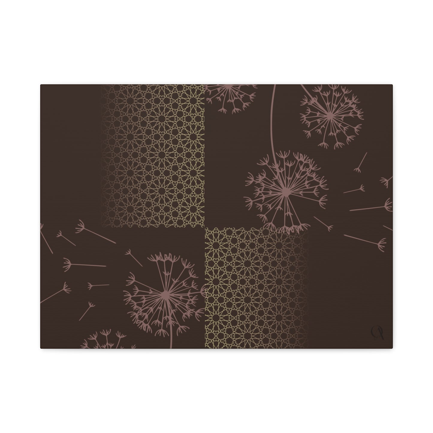 Colorful Brown Nature's Touch - Exclusive Canvas Art