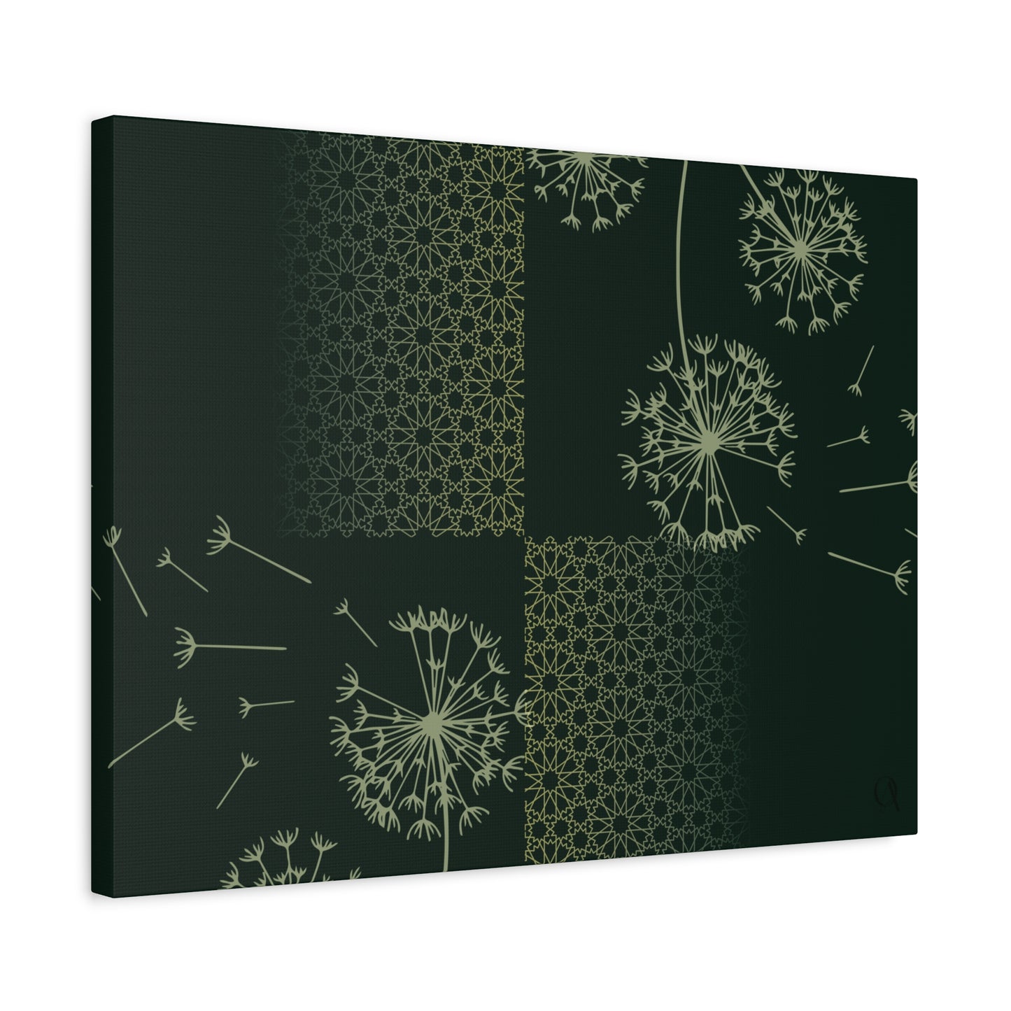 Colorful Green Nature's Recognition - Exclusive Canvas Art
