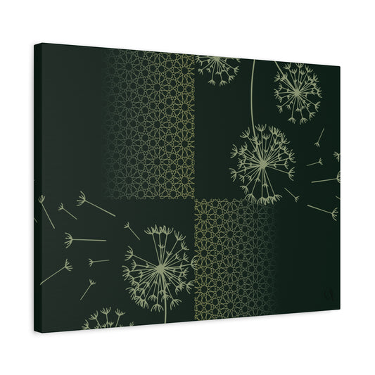 Colorful Green Nature's Recognition - Exclusive Canvas Art