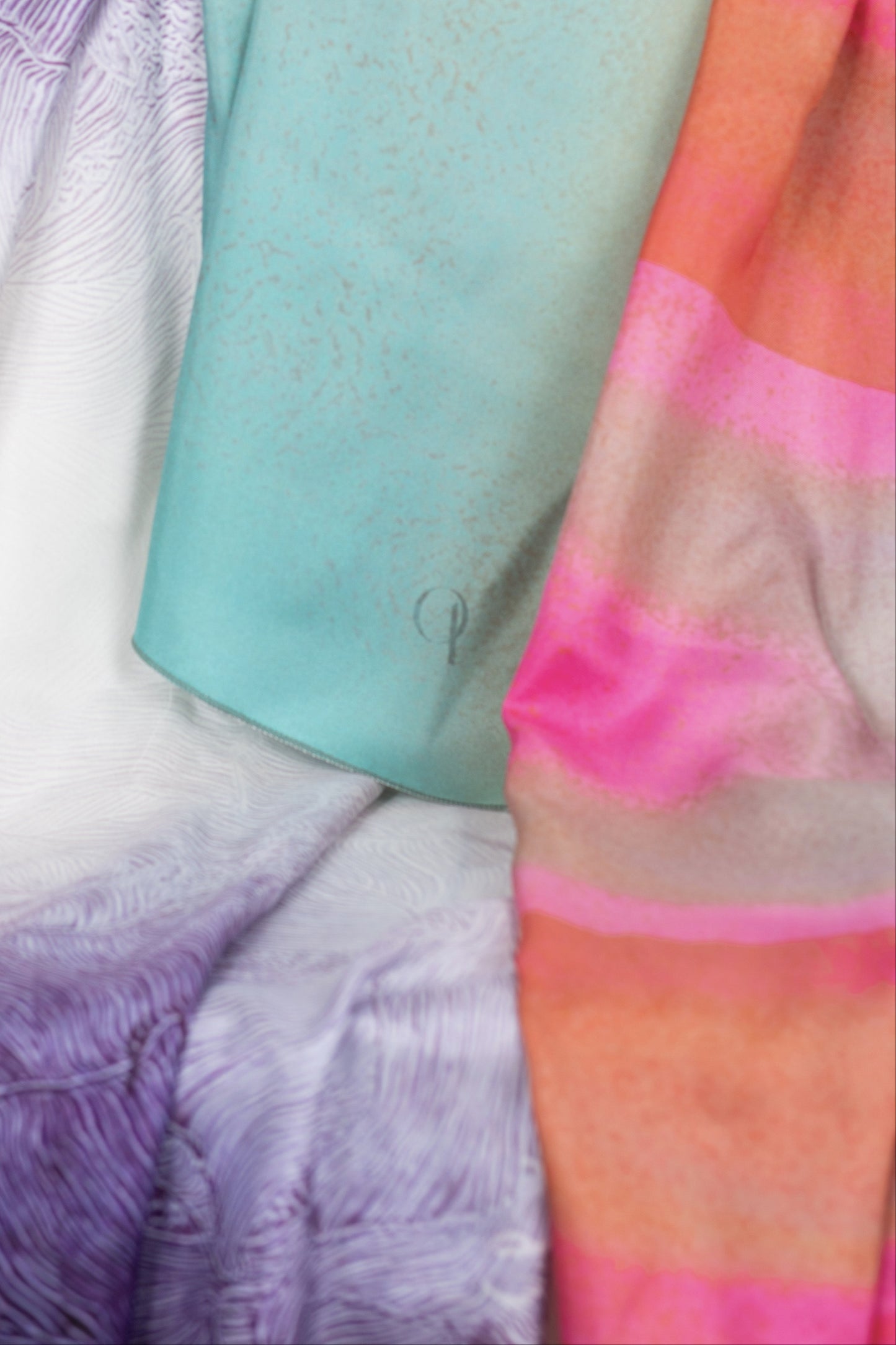 Molds of Earth, Souls of Worth - Luxury Silk Hijab Scarf