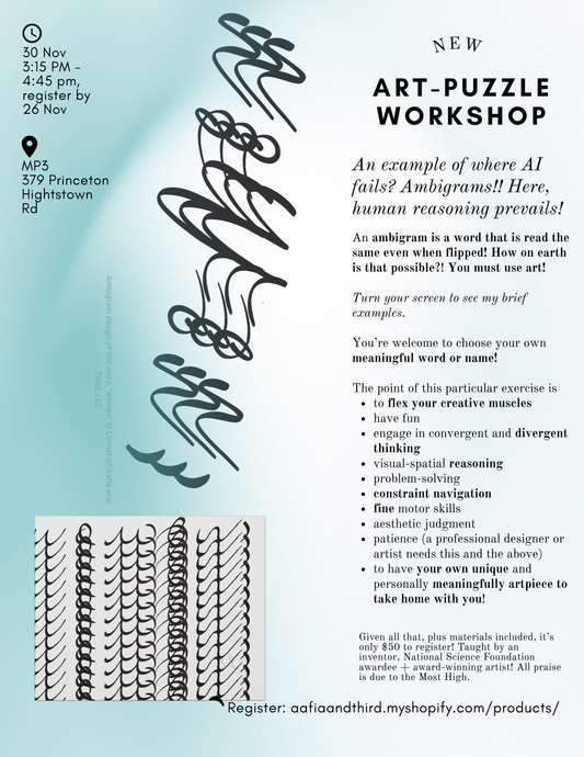 One-Day Workshop Registration - Art-Puzzle Workshop